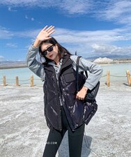 冬季新款韩版时尚羽绒马甲，女装马甲，韩衫衣社