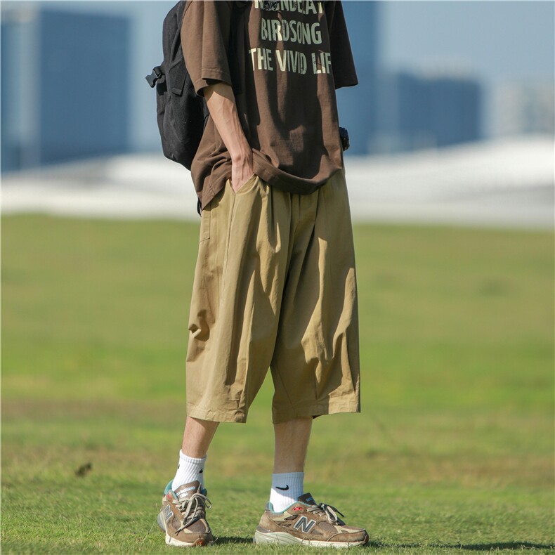 XZ222-1/QFK01/P55/控68宽松休闲七分裤,男装牛仔裤,星座809A(原222-1)