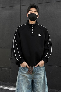 运动休闲刺绣polo领卫衣男 cp109-特p65图片