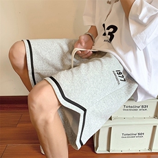 DK6967P35红地板华棉短裤篮球大码宽松户外时尚休闲夏季短裤男，男装休闲裤，星座510A-1