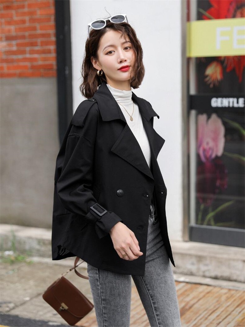 现货，高品质中款风衣，女装风衣，研尚