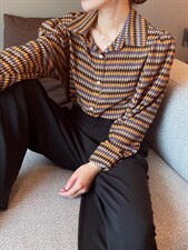 高端定制菱形格衬衣，其它，麦缇诺