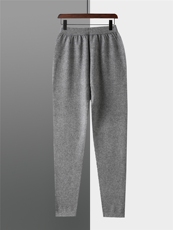 2025年秋季新款百搭女士女纯绒弹力裤，女装休闲裤，片语羊绒