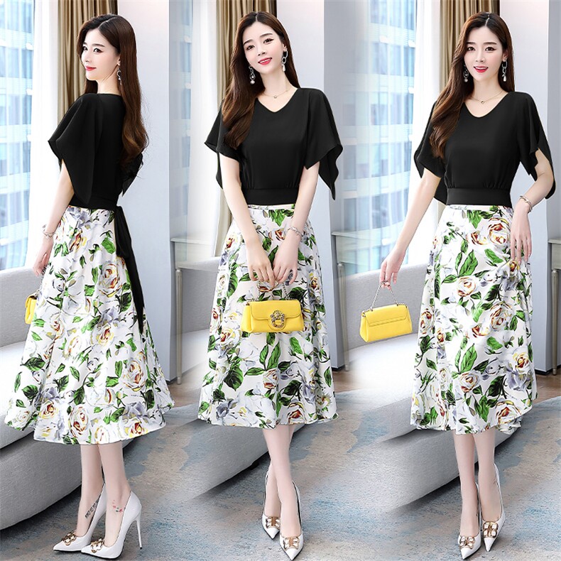 undefined2023年夏季时尚洋气气质两件套套装，女装套装/套裙，时尚俏佳人