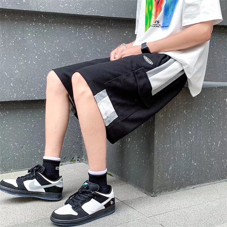 潮男工装裤直筒宽松型青春流行休闲裤夏季五分裤时尚DK30-P26,男装休闲裤,星座1109-3