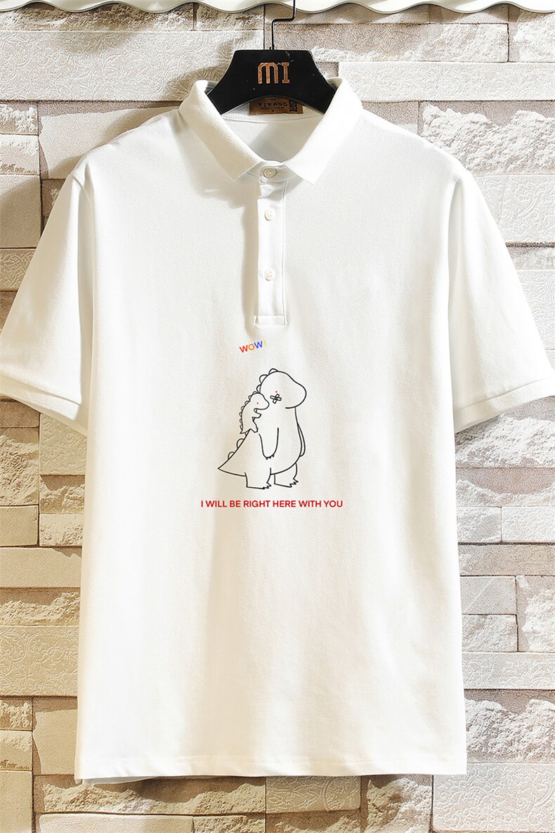 PL57140-P35翻领短袖polo衫男大码胖子半袖t恤男有领保罗衫,男装Polo衫,电商A040A