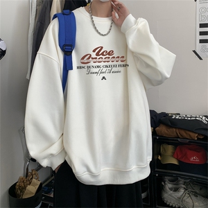 特P25控48秋冬新款男士圆领卫衣宽松休闲日常百搭上衣WQ2428图片