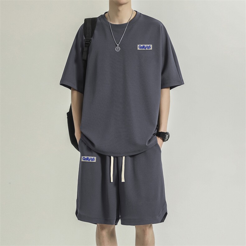 男薄款速干运动篮球服套装夏天男士休闲短裤男装TZ18-特批-70,男装休闲套装,星座718