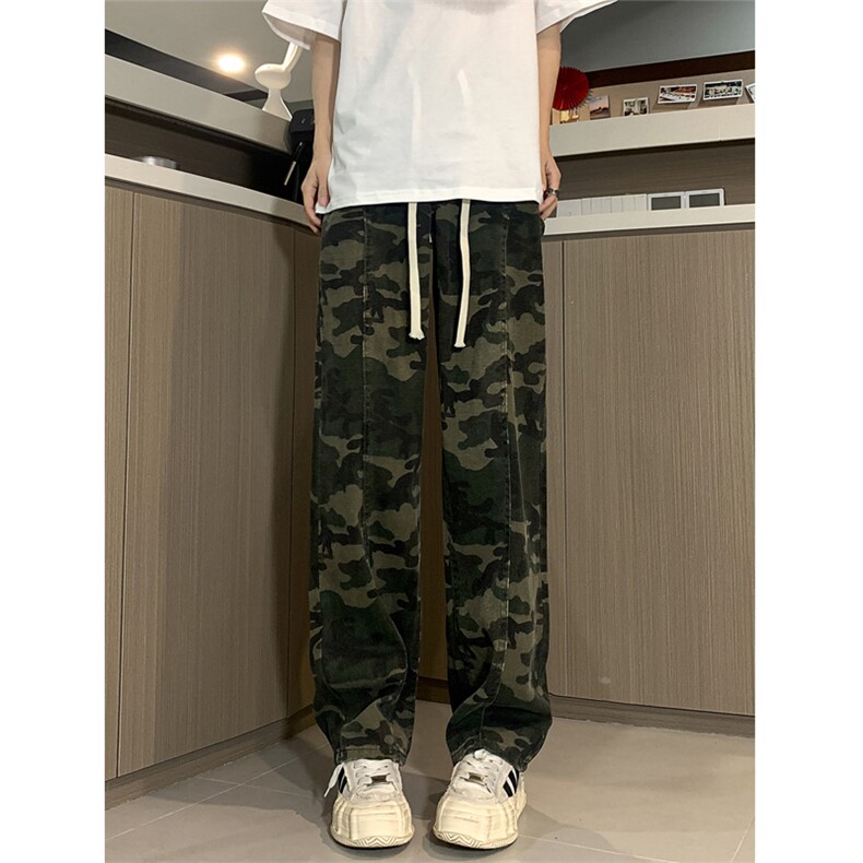 24春夏现货品质大码迷彩裤不起球不褪色K909-P60,男装休闲裤,星座205