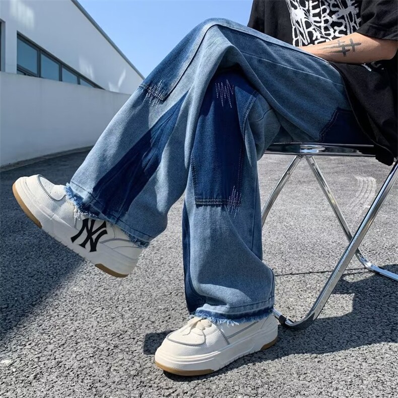 长裤牛仔裤时尚原宿男气质青春流行潮流潮文艺夏季5094P58,男装牛仔裤,星座410-2