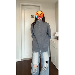 706-1-BH106-P55   特P  现货  秋季男士立领针织开衫毛衣外套图片