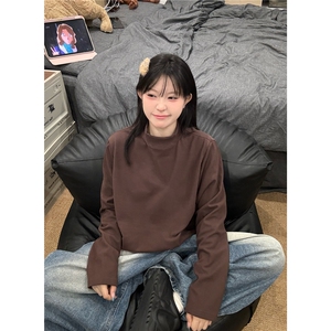 现货30万德绒小高领打底长袖T恤男女DR01-P17单装+1量大可谈图片
