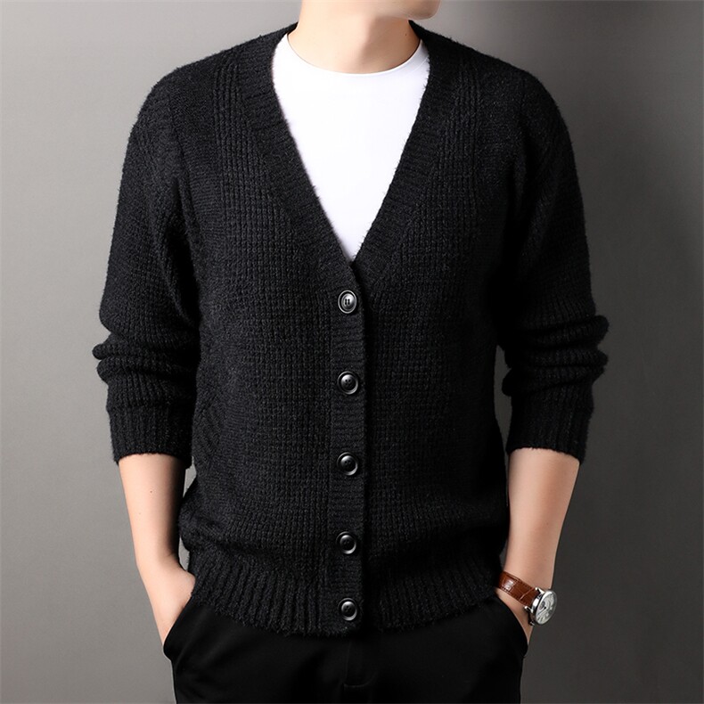 HPN6656秋季新款男士长袖开衫青年休闲外套服装图片