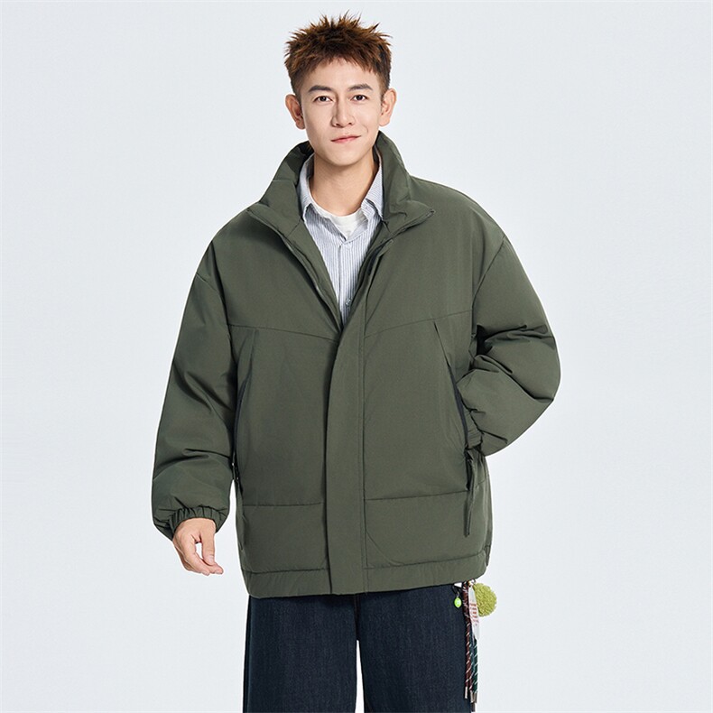 男士宽松防风防水加厚棉袄面包服DSA157B-M8808-P75,女包手腕包,电商A157B
