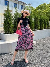 夏季新款连衣裙，女装连衣裙，博尔依秀