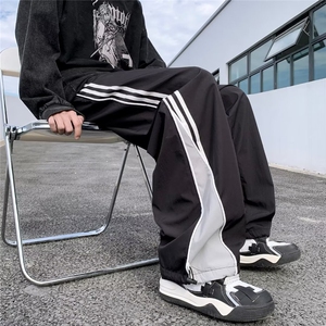 男春季新款港风休闲裤MK22P38图片