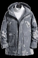 男士休闲连帽加厚保暖棉衣外套棉服棉袄冬季防寒开衫男装M993P75，男装棉衣，电商B226-2（原B217-2）