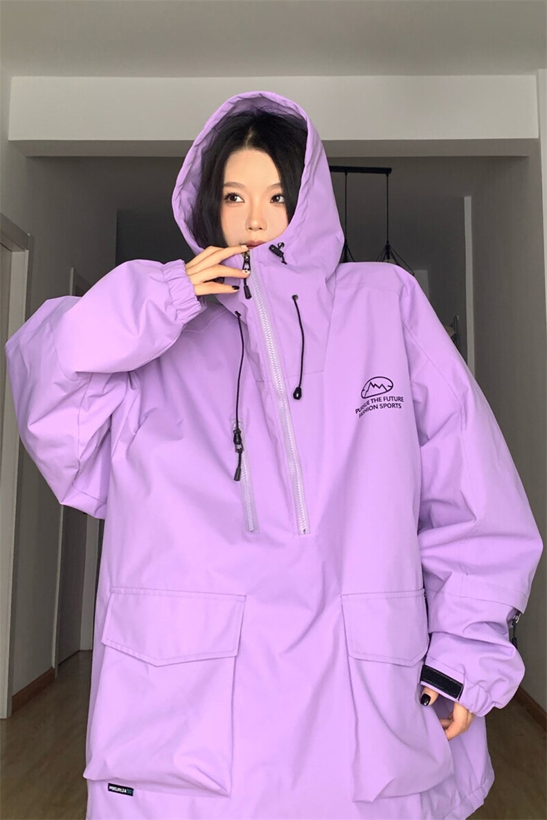 连帽防风大口袋中性保暖大码登山滑雪服加棉加厚棉服外套M33-P145,男装棉衣,电商A001-1