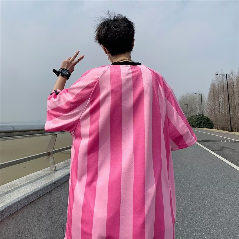 2023春夏季新款男免烫包边冰丝球衣T恤T3024P28,男装T恤,星座1116-2