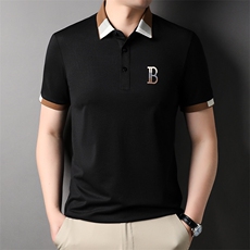 夏季Polo衫纯棉商务休闲男装短袖t恤宽松翻领半袖体恤HP88317-P60，男装Polo衫，星座1105-3
