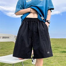 速干五分裤多巴胺帅气百搭宽松情侣2025夏季ins休闲短裤K6315-P28，男装休闲裤，星座412-2