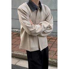美式复古底特律工装夹克男春季宽松撞色翻领休闲外套潮J2597，男装夹克，星座1116A（原606A-3）