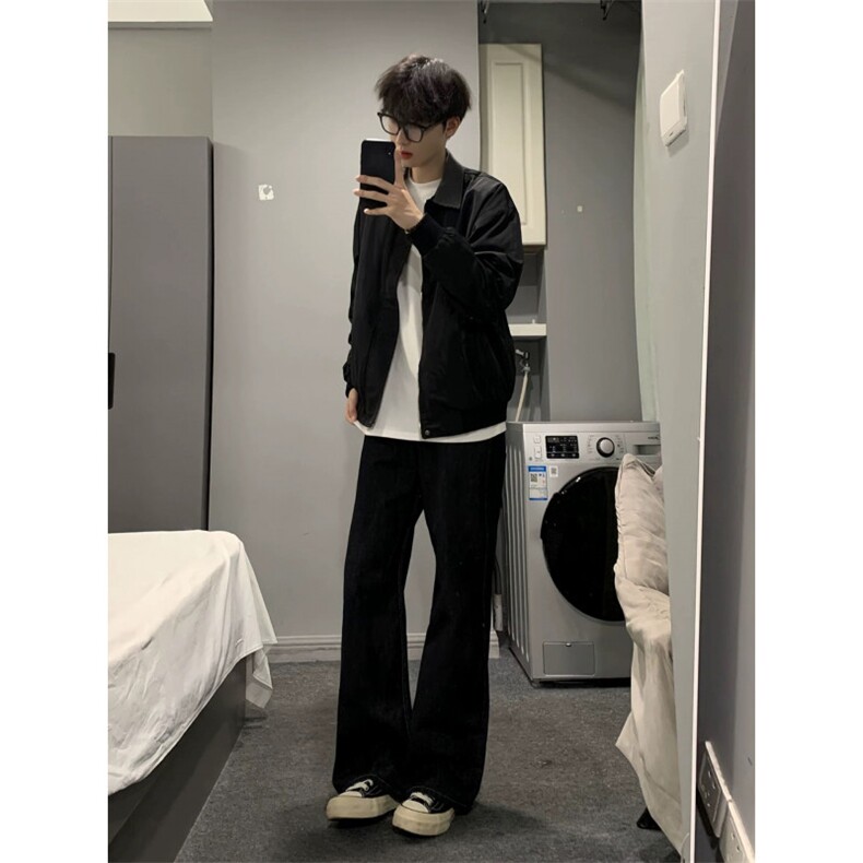 706-1-JK2041-P65特P现货秋季美式撞色格纹翻领夹克外套,男装夹克,星座706-1