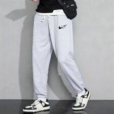 休闲裤男22秋冬新款舒适百搭运动裤潮牌修身工装裤学生卫裤Z916，男装休闲裤，星座815-2