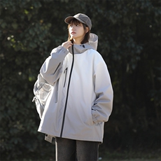 815A-JK92882-P65特2025秋季新款外套秋装冲锋衣休闲夹克女中性，男装夹克，星座815A
