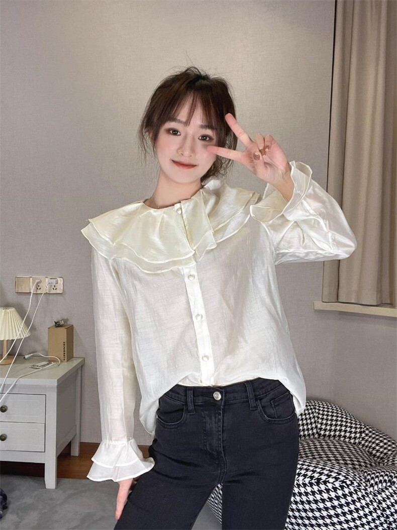 娃娃领小衫，其它，戈朴