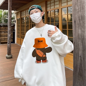 直播360克重磅美式印花卫衣Y231特P28 同步供应华棉品质P38特图片