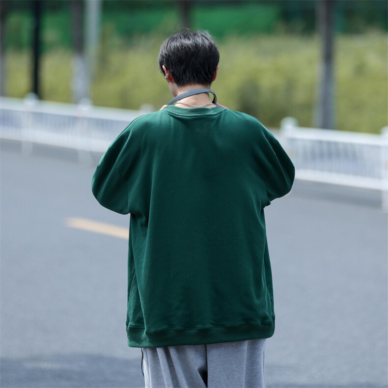 秋季圆领发泡卫衣大码长袖上衣618A-WY24-P4058,男装卫衣,星座914-4