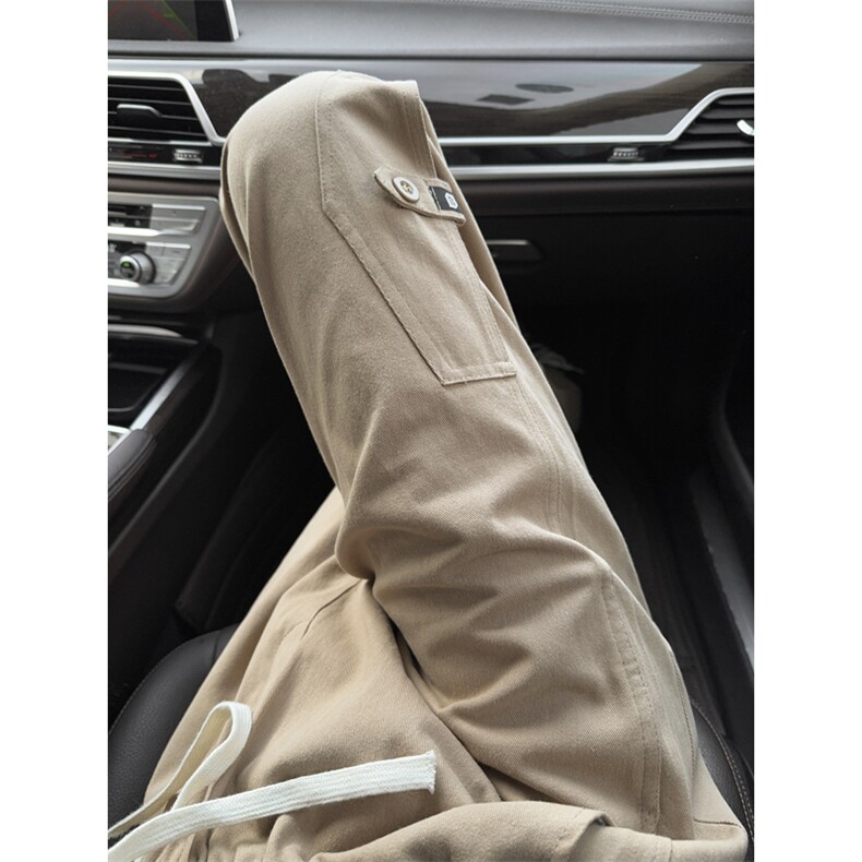 B221美式ins高街暗黑款式直筒工装休闲裤LK25519-特P36控68，男装休闲裤，电商B221