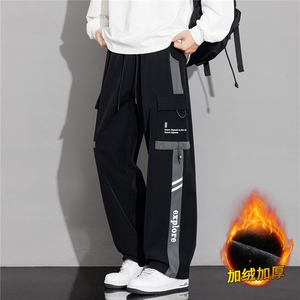 男士加绒加厚休闲户外保暖工装裤JRK223-P52大码元图片