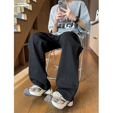 黄泥染牛仔裤男M-4XL直播品质P65控88，男装牛仔裤，电商B219B
