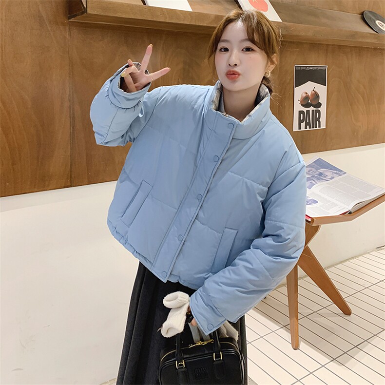 2024年冬季可爱甜美两面穿羽绒服-款号9980-P265-K388,女装羽绒服,浙宝305