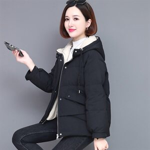 2020冬装新款时尚韩版连帽温暖舒适棉衣/棉服图片