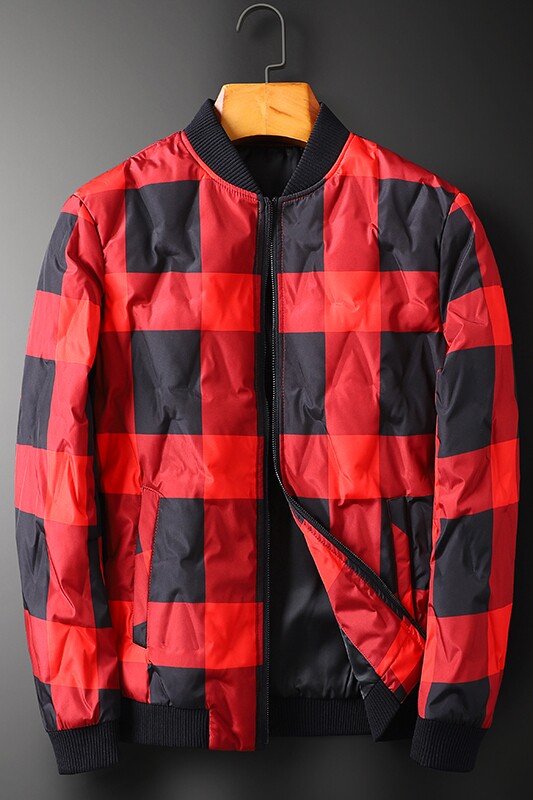 6986秋冬季新款加厚保暖棉服韩版修身棒球领棉衣,男装棉衣,钱塘2010-1
