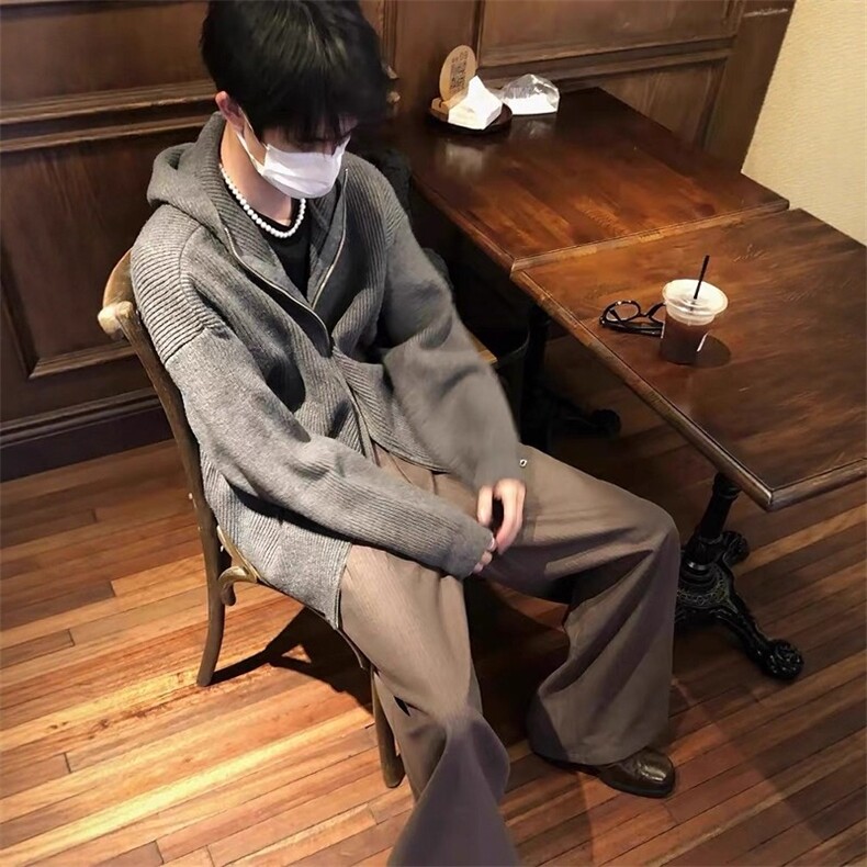 JY368-P61美式复古cleanfit连帽毛衣开衫外套男款网图,男装针织衫/毛衣,星座1501-3
