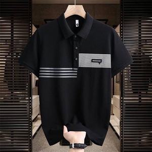 25052-P40夏季时尚休闲T恤男POLO衫 欧货潮牌商务休闲短袖T恤图片
