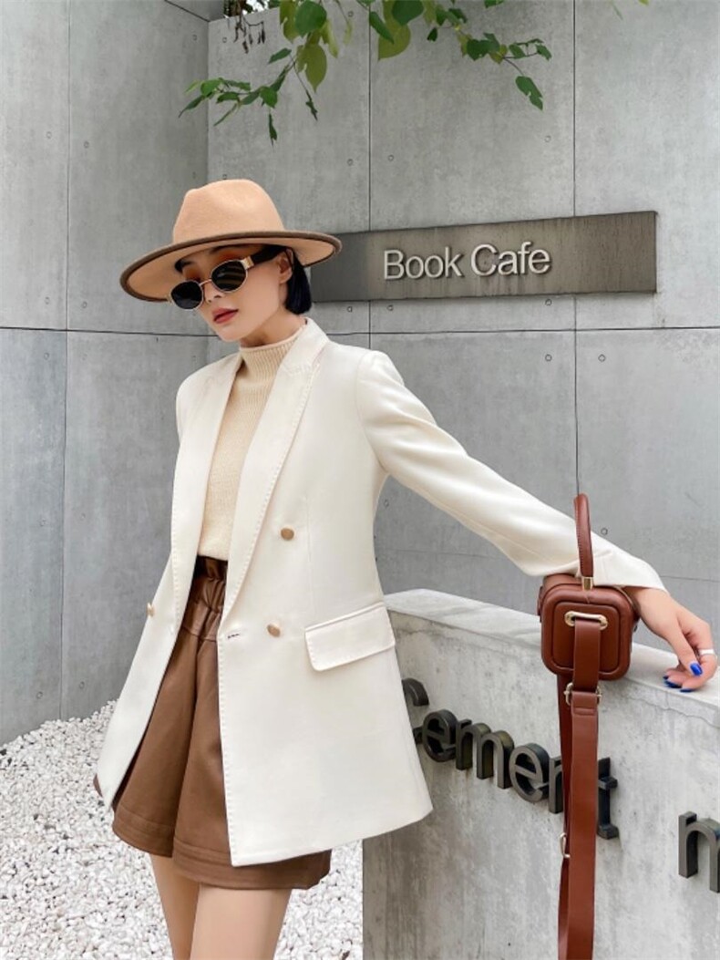 现货金纺西装上市，女装西装，秋水伊人