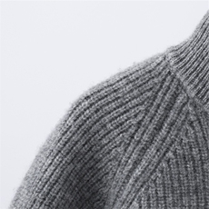 男女同款时尚百搭通勤简约休闲儿童羊毛毛衫，童装儿童羊毛衫，乐贝童装