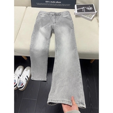 B221美式ins高街修身微喇弹力加绒牛仔裤LK24377-特P48控88，男装牛仔裤，电商B221