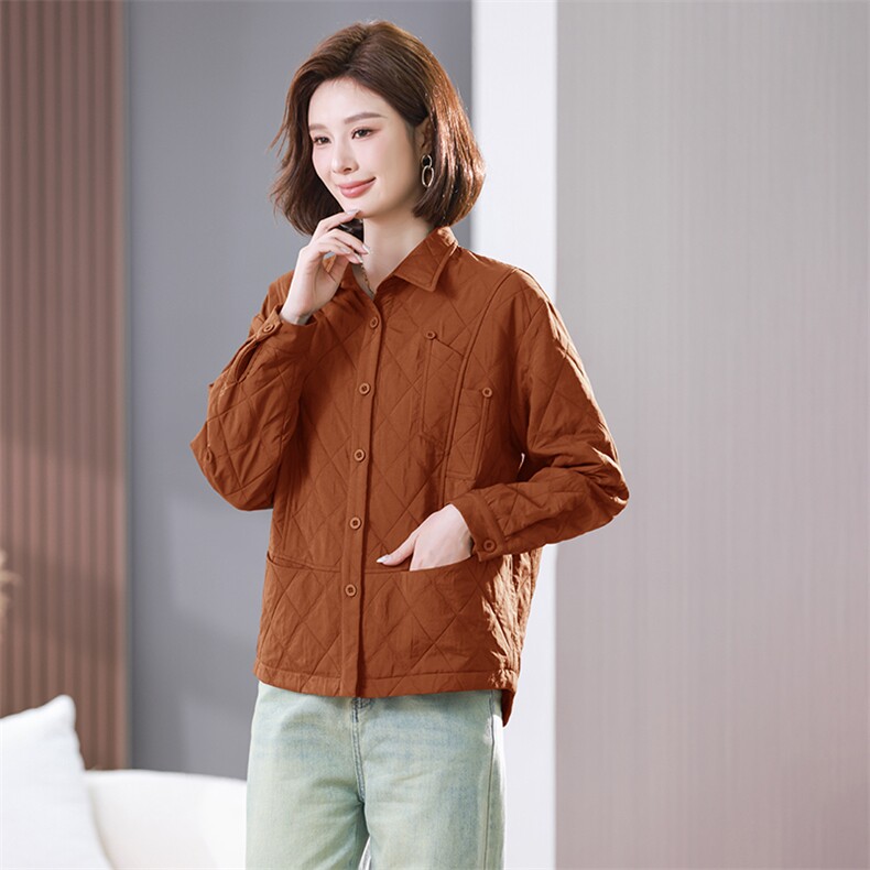2025年冬季短款棉衣,女装棉衣/棉服,文熹诺