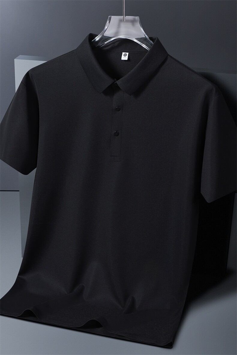 短袖polo衫夏季新款男士商务休闲冰爽垂顺宽松体恤PL12356-P32,男装Polo衫,星座610（原A335）