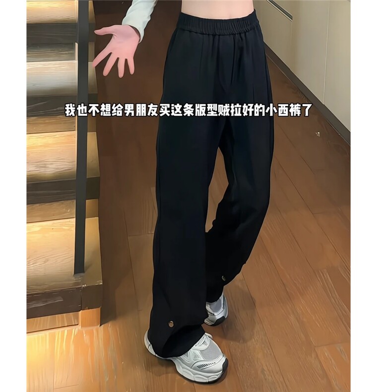 电商DSA028-PLCK002P45新款设计垂感西服休闲裤男,男装休闲裤,电商A028