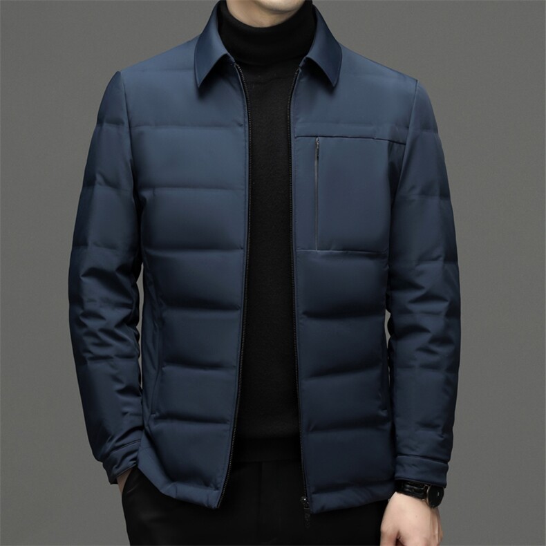 CSYR92358钱塘2020-2冬季厚款商务休闲简约中年男士羽绒服P220图片