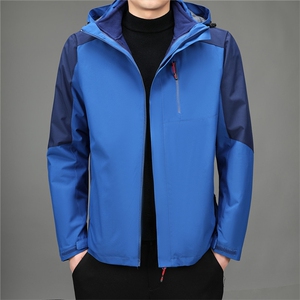 三合一冲锋衣外套男士秋季美式潮牌可拆卸防风防水户外登山服夹克图片