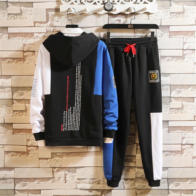 有报告男士卫衣套装青少年运动服男两件套DS239T,男装卫衣,电商A102