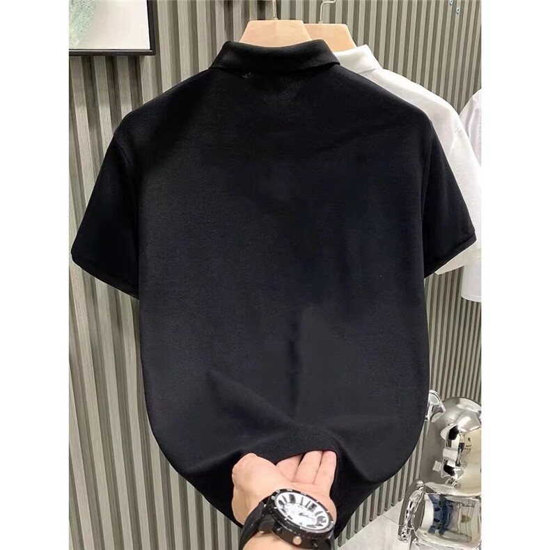 美式简约百搭男士翻领衬衫半袖夏季新款重磅潮牌polo衫短袖T,男装T恤,星座218-1（原230）